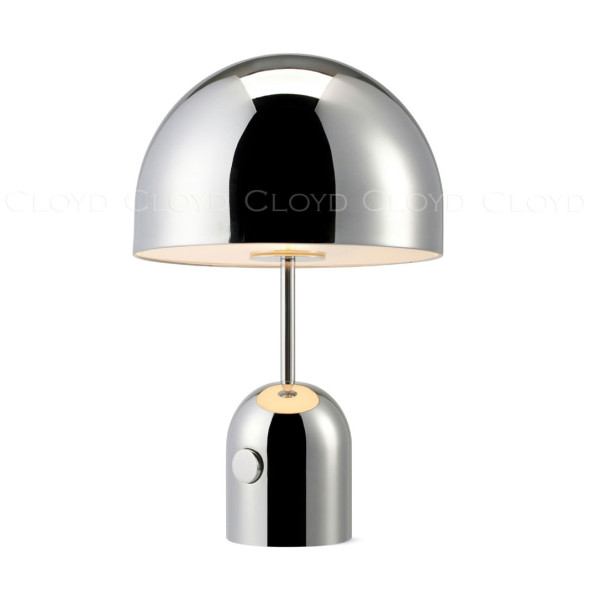 Настольная лампа 1 рожковая  Cloyd &quot;MERKATOR&quot; / выс. 47 см - хром / 346178