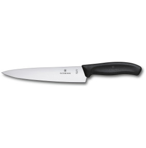 Нож разделочный 19 см черный в блистере  Victorinox "Swiss Classic" / 320280