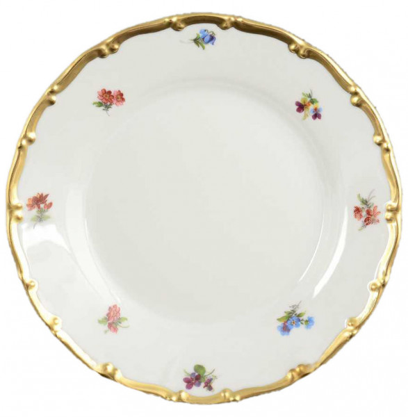 Набор тарелок 17 см 6 шт  Bohemia Porcelan Moritz Zdekauer 1810 s.r.o. &quot;Анжелика 852 /Мелкие цветы&quot; / 027620