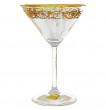 Бокалы для мартини 180 мл 6 шт  Rona &quot;Гала /Золотая коллекция, тонкое золото&quot; / 018268