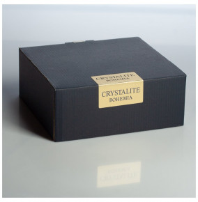 Ваза для конфет 20 см  Crystalite Bohemia "Барлей /Оливковая" / 152739