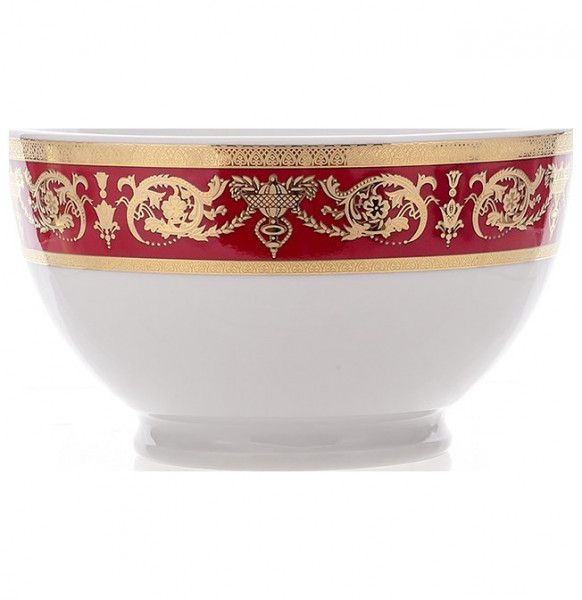 Пиала 11 см  Bavarian Porcelain &quot;Александрия /Золотой узор на красном&quot; / 093631