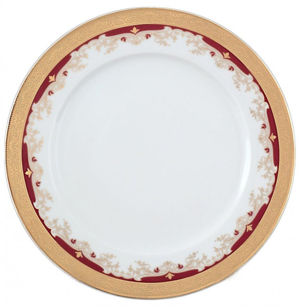 Набор тарелок 21 см 6 шт  Thun &quot;Кристина /Лилии на красном&quot; / 056212