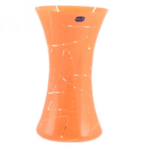 Ваза для цветов 25,5 см  Crystalex CZ s.r.o. "Оранжевая" / 146866