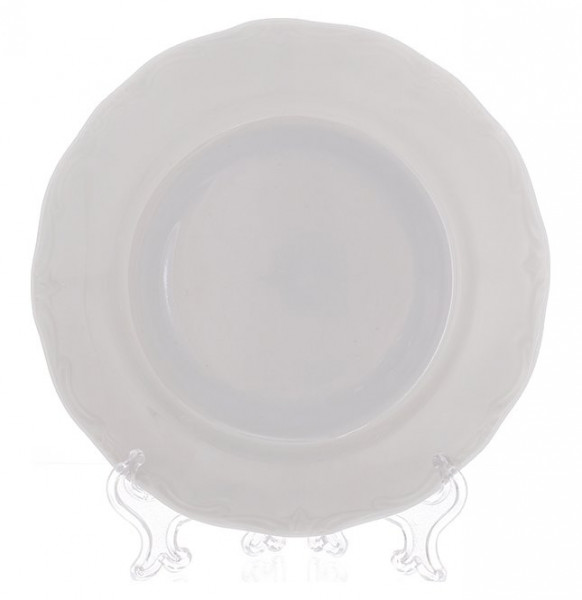 Набор тарелок 22 см 6 шт глубокие  Weimar Porzellan &quot;Веймар /Без декора&quot; / 015776
