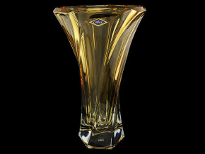 Ваза для цветов 32 см  Aurum Crystal "Mozart /Амбер" / 103651