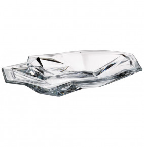 Ваза для фруктов 35,5 см  Aurum Crystal "Айсберг /Без декора" / 143088