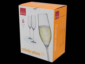 Бокалы для шампанского 210 мл 6 шт  Rona "Celebration /Перламутр" / 157532