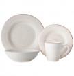 Набор посуды на 4 персоны 16 предметов кварц  Casa Domani &quot;Портофино&quot; (подарочная упаковка) / 292395