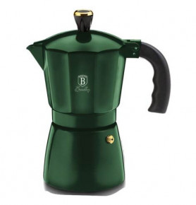 Гейзерная кофеварка на 6 чашек  Berlinger Haus "Emerald Collection" / 280700