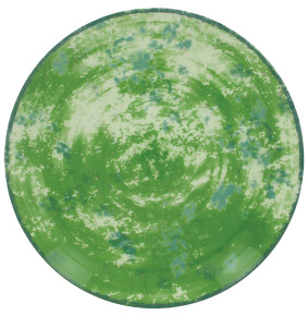 Тарелка 21 см плоская зеленая  RAK Porcelain "Peppery" / 314795