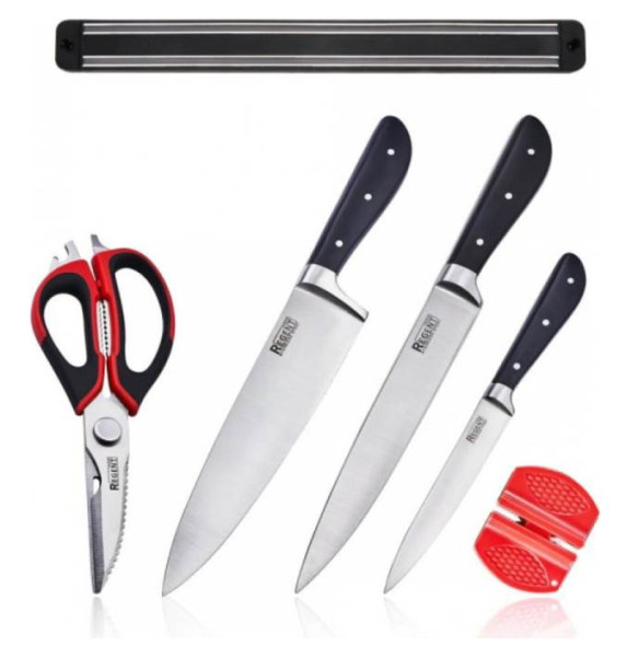 Набор кухонных ножей 6 предметов  Regent &quot;Linea TRAMONTO&quot; / 328575