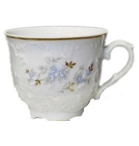 Чайная чашка 250 мл  Cmielow "Рококо /Голубой цветок" / 313043