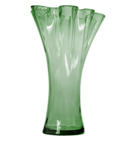 Ваза для цветов 30 см тёмно-зелёный  SAN MIGUEL "Artesania" (инд.упаковка) / 323138