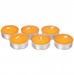 Набор плавающих свечей 17 х 3,8 см 6 шт  ADPAL &quot;Апельсин&quot;  / 211869