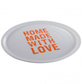 Тарелка для пиццы 33 см оранжевая "Tescoma /HOME MADE WITH LOVE" / 145612
