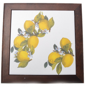 Подставка под горячее 19,5 см  Ceramica Cuore "Лимоны"  / 226249