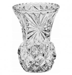Ваза для цветов 12,6 см  Crystal Bohemia "Diamond" / 167588
