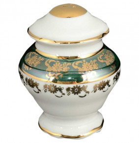 Прибор для специй Солонка  Royal Czech Porcelain "Барокко зелёное" / 100823