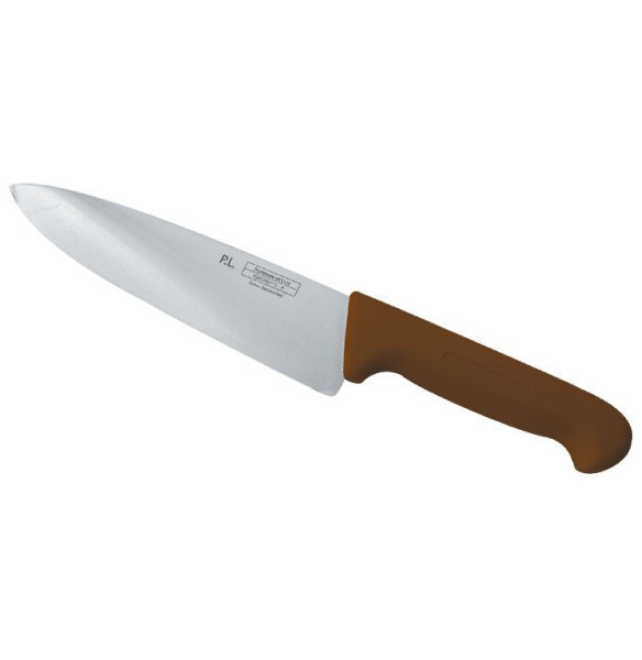 Шеф-нож 20 см  P.L. Proff Cuisine &quot;PRO-Line&quot; коричневый / 316414