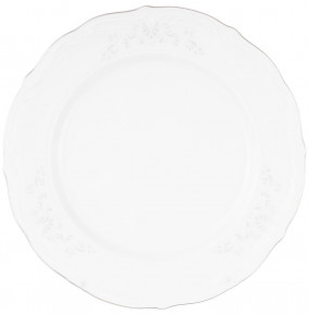 Набор тарелок 25 см 6 шт  Repast "Мария-Тереза /Платиновый узор" / 212006