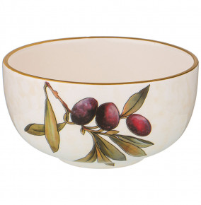 Салатник 14,5 см  Ceramica Cuore "Olives" / 228076