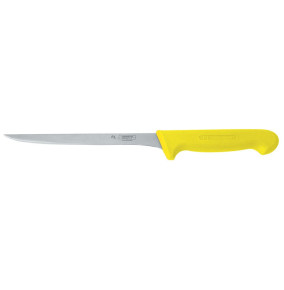 Нож филейный 20 см  P.L. Proff Cuisine "PRO-Line" желтый / 316436