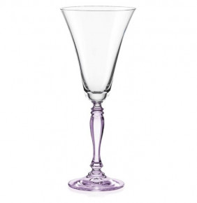 Бокал для белого вина 230 мл 1 шт (фиолетовый)  Crystalex CZ s.r.o. "Виктория /Ассорти" / 296695