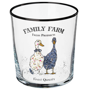 Стаканы для воды 380 мл 4 шт  Rakle "Family farm /Geese" / 328665