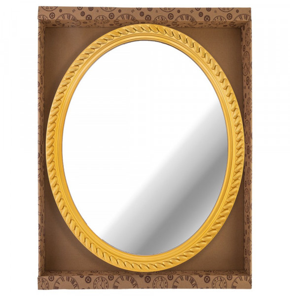 Зеркало настенное 52 см овальное золото  LEFARD &quot;LOVELY HOME&quot;  / 188015