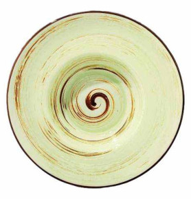 Тарелка 22,5 см глубокая салатная  Wilmax "Spiral" / 327563