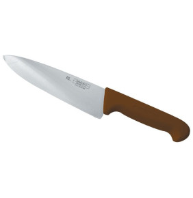 Шеф-нож 25 см  P.L. Proff Cuisine "PRO-Line" коричневый / 316415
