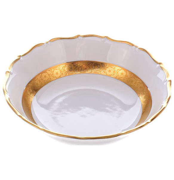 Набор салатников 16 см 6 шт  Bavarian Porcelain &quot;Мария-Тереза /Золотая матовая лента&quot; / 001857