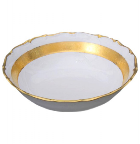 Набор салатников 19 см 6 шт  Bavarian Porcelain &quot;Мария-Тереза /Золотая матовая лента&quot; / 001858