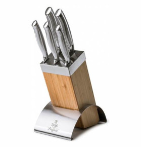 Набор кухонных ножей 5 предметов на подставке  Taller "Шеффилд /TalleR" / 274597