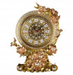 Часы 56 см каминные  Royal Classics &quot;Цветы и стразы&quot; / 093947