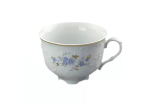 Чайная чашка 330 мл "Рококо /Голубой цветок" / 313044