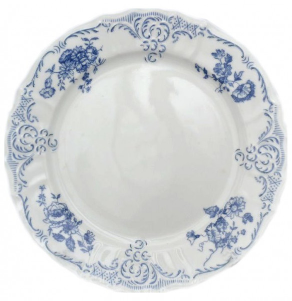Набор тарелок 21 см 6 шт  Thun &quot;Бернадотт /Синие розы&quot; / 043520