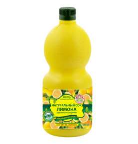 Натуральный сок лимона 1л / 321715