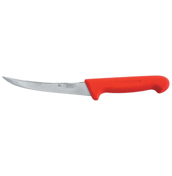 Нож обвалочный 15 см  P.L. Proff Cuisine &quot;PRO-Line&quot; красный  / 316434