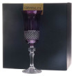 Бокалы для шампанского 170 мл 6 шт  Crystalite Bohemia &quot;Falco /Лаура /Фиолетовые&quot; / 310367