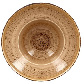 Тарелка 26 х 9 см глубокая 480 мл  RAK Porcelain "Twirl Shell" / 314869