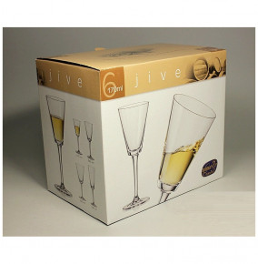 Бокалы для белого вина 170 мл 6 шт  Crystalex CZ s.r.o. "Джайф /Без декора" / 061269