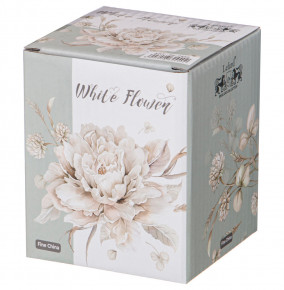 Подставка для чайных ложек 9 см голубая  LEFARD "Белый цветок" / 230696