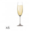 Бокалы для шампанского 220 мл 6 шт &quot;Tescoma /CHARLIE /Без декора&quot; (подарочная упаковка) / 141358