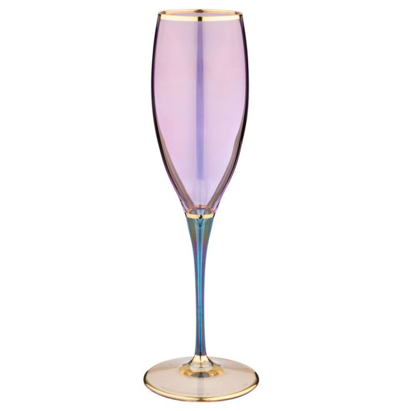 Бокалы для шампанского 260 мл 6 шт  Art Decor &quot;Premium colors&quot; / 276522