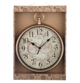 Часы настенные 31 х 25 см кварцевые  LEFARD "ITALIAN STYLE /Античное золото" / 187949