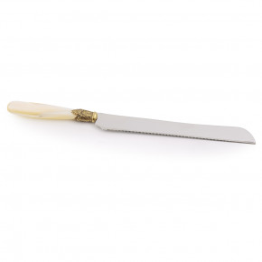 Столовый прибор Нож для хлеба  Domus Design "D&D /Ишиа" цвет шампанско-жемчужный / 171369