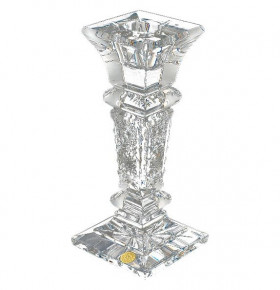 Подсвечник 15,5 см  Aurum Crystal "Хрусталь резной" / 045888