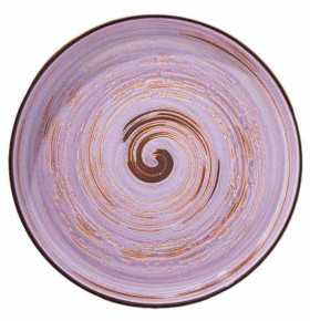 Тарелка 28 см сиреневая  Wilmax "Spiral"   / 327571